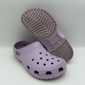 UNISEX Crocs Classic Lavender Casual Comfort Slip-On Clogs 8 Men’s 10 Women’s
